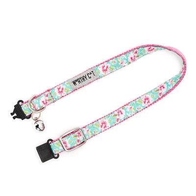 Watercolor Floral Adjustable Cat Collar - The Worthy Dog 3 Watercolor Floral Adjustable Cat Collar - The Worthy Dog