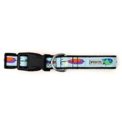 The Worthy Dog Gone Fishin' Dog Collar -Pet Shop GUEST 04ba8dfe e3ea 4b60 be0f 21fe4991a697