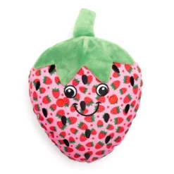 Strawberry Squeaky Plush Dog Toy - The Worthy Dog -Pet Shop GUEST 05230389 ed33 413a a70e 837902a2bf40