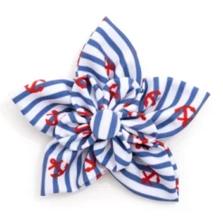 The Worthy Dog Stripe Anchors Flower Accessory -Pet Shop GUEST 063e2f5e 9f5a 4088 b943 6d5d3ee36f0f