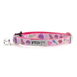 The Worthy Dog Fashionista Breakaway Adjustable Cat Collar -Pet Shop GUEST 1a183e6d fbd6 4f72 97ed c9b33c578c5a