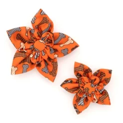 The Worthy Dog Halloween Bones Flower - Adjustable Pet Collar Accessory -Pet Shop GUEST 1a18cdb4 e41b 46a3 9c60 7083ff6d9b67