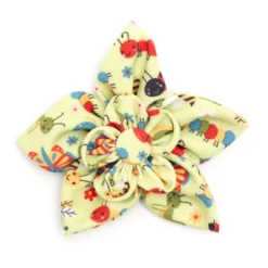 Bugs Dog Flower - Adjustable Collar Accessory By The Worthy Dog -Pet Shop GUEST 1ede542e 6d0c 4e79 ba37 5af6f93f777c