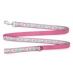 The Worthy Dog Watercolor Floral Dog Leash -Pet Shop GUEST 27d557fb 34a7 4d46 82d1 22e124e64e80