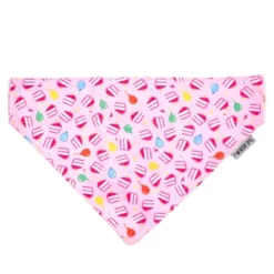 The Worthy Dog Birthday Girl Slide-On Bandana Collar Accessory