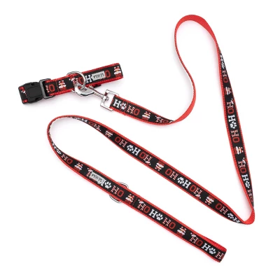 The Worthy Dog Ho Ho Ho! Adjustable Dog Collar 3 The Worthy Dog Ho Ho Ho! Adjustable Dog Collar