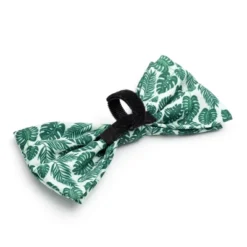 The Worthy Dog Tropical Leaves Bow Tie Accessory