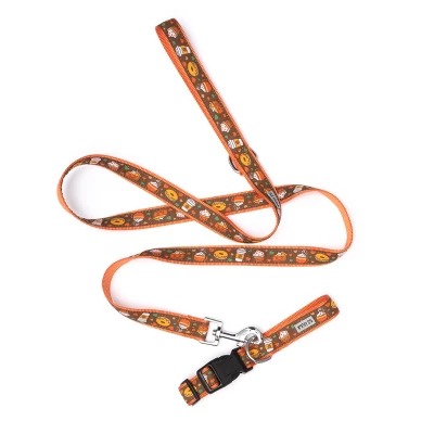 The Worthy Dog Pumpkin Spice Adjustable Dog Collar 3 The Worthy Dog Pumpkin Spice Adjustable Dog Collar