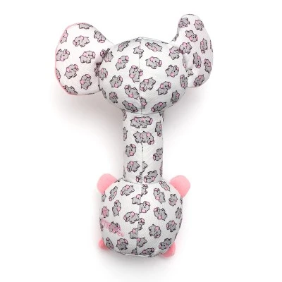 Elephant Long Neck Squeaky Plush Dog Toy - The Worthy Dog 3 Elephant Long Neck Squeaky Plush Dog Toy - The Worthy Dog