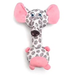 Elephant Long Neck Squeaky Plush Dog Toy - The Worthy Dog 7 Elephant Long Neck Squeaky Plush Dog Toy - The Worthy Dog -Pet Shop GUEST 41bd2bf8 e28a 437c 8ed0 9ba53352abb0