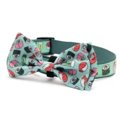 The Worthy Dog Sushi Adjustable Bow Tie Accessory -Pet Shop GUEST 427c372b d105 4f85 aa93 50eb24e213af