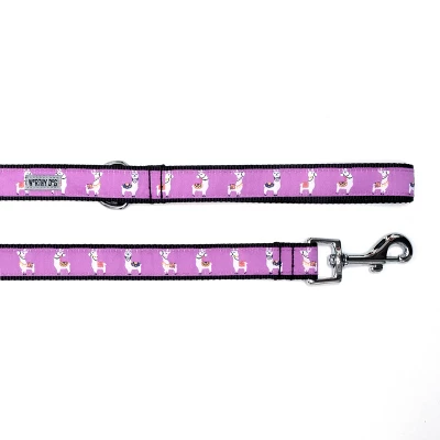 The Worthy Dog Llamas Dog Leash 6 The Worthy Dog Llamas Dog Leash - Image 4