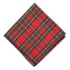 The Worthy Dog Red Black Multicolored Plaid Classic Square Tie-On Bandana -Pet Shop GUEST 47804821 98f9 41a3 b919 160b3dbd0bb3