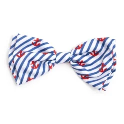 The Worthy Dog Stripe Anchors Bow Tie Accessory 7 The Worthy Dog Stripe Anchors Bow Tie Accessory -Pet Shop GUEST 4c616a99 44f5 4046 b1c3 e99bdd843f26