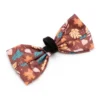 The Worthy Dog Falling Leaves Bow Tie - Adjustable Pet Collar Accessory
