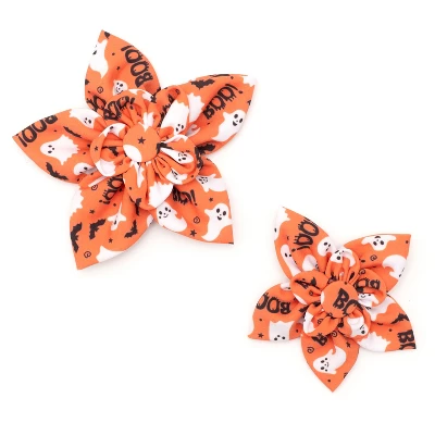 The Worthy Dog Spooky Flower - Adjustable Pet Collar Accessory 4 The Worthy Dog Spooky Flower - Adjustable Pet Collar Accessory - Image 2