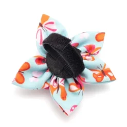 The Worthy Dog Butterflies Flower Adjustable Collar Attachment Accessory