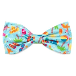The Worthy Dog Life's A Beach Bow Tie Adjustable Collar Attachment Accessory -Pet Shop GUEST 7831bce3 4455 4104 a941 5e5a5cddfff4