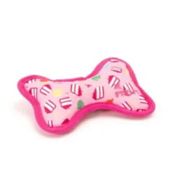 The Worthy Dog Tough Birthday Girl Bone Dog Toy