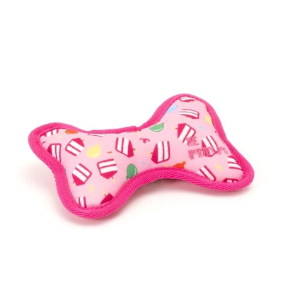 The Worthy Dog Tough Birthday Girl Bone Dog Toy 3 The Worthy Dog Tough Birthday Girl Bone Dog Toy