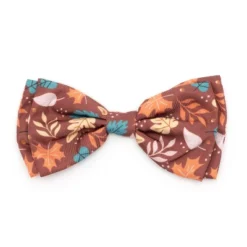 The Worthy Dog Falling Leaves Bow Tie - Adjustable Pet Collar Accessory -Pet Shop GUEST 844d655e a972 4abb b602 4a5c18d14af9