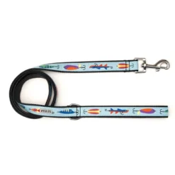 The Worthy Dog Gone Fishin' Dog Leash -Pet Shop GUEST 89a758c8 8afe 4478 b80f 42228e473ab7