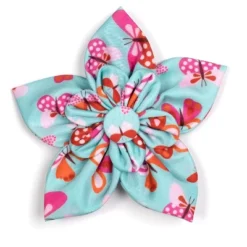 The Worthy Dog Butterflies Flower Adjustable Collar Attachment Accessory -Pet Shop GUEST 8ee29fc6 d4f3 4506 a38a 32235a6d6c5a