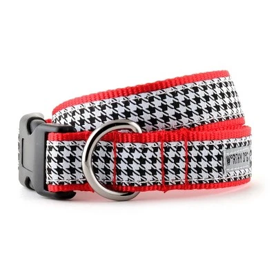 The Worthy Dog Houndstooth Dog Collar 3 The Worthy Dog Houndstooth Dog Collar