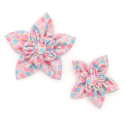 The Worthy Dog Mermaid Adjustable Flower Accessory 4 The Worthy Dog Mermaid Adjustable Flower Accessory - Image 2