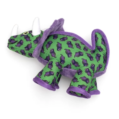 The Worthy Dog Triceratops Tough Dog Toy 3 The Worthy Dog Triceratops Tough Dog Toy