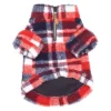 The Worthy Dog Plaid Quarter Zip Faux Shearling Pullover -Pet Shop GUEST a2e62408 f59d 47e8 949f a78c5f95a380