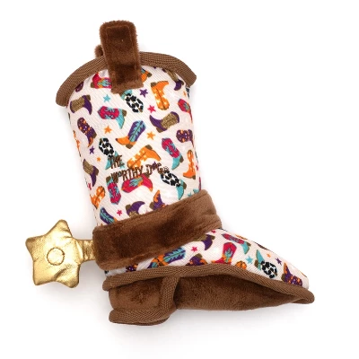 The Worthy Dog Wild Wild West Boot Tough Dog Toy 4 The Worthy Dog Wild Wild West Boot Tough Dog Toy - Image 2