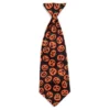 The Worthy Dog Jack-O-Lantern Neck Tie Adjustable Collar Attachment Accessory