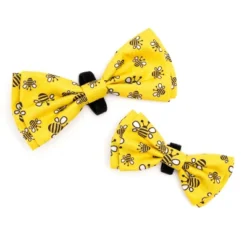 Bzzz! Dog Bow Tie - Adjustable Collar Accessory By The Worthy Dog -Pet Shop GUEST af00ea15 8363 4671 a3d6 284085b9ca49