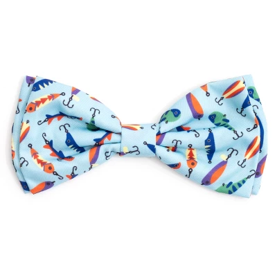 The Worthy Dog Gone Fishin' Bow Tie Accessory 5 The Worthy Dog Gone Fishin' Bow Tie Accessory - Image 3