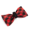 The Worthy Dog Buffalo Plaid Bow Tie Adjustable Collar Attachment Accessory -Pet Shop GUEST ce335cb1 64e8 4a6c ae37 714cd4cfdd08