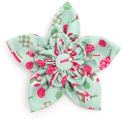 Pickleball Dog Flower - Adjustable Collar Accessory By The Worthy Dog -Pet Shop GUEST dc45bae3 82ab 4431 b12c d78b7aa708a7