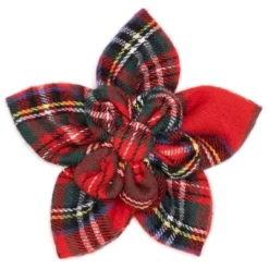 The Worthy Dog Red Black Multicolored Plaid Adjustable Flower Collar Accessory 7 The Worthy Dog Red Black Multicolored Plaid Adjustable Flower Collar Accessory -Pet Shop GUEST dc6c6679 ad65 4fde 85f5 be94ba39fd25
