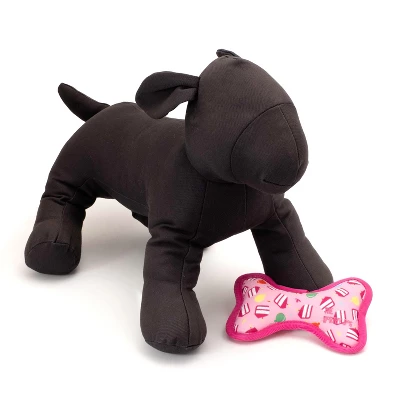 The Worthy Dog Tough Birthday Girl Bone Dog Toy 4 The Worthy Dog Tough Birthday Girl Bone Dog Toy - Image 2