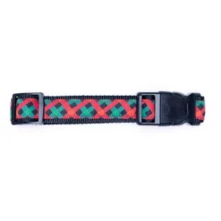 The Worthy Dog Holiday Check Dog Collar -Pet Shop GUEST e09baec7 4916 4eda 8e1e 124f24567e27