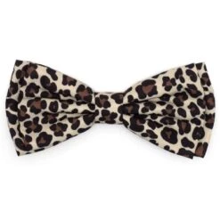 The Worthy Dog Leopard Bow Tie Adjustable Collar Attachment Accessory -Pet Shop GUEST e24873f3 014d 47c3 b926 9730eaca24c4