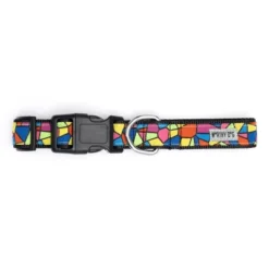 The Worthy Dog Stained Glass Adjustable Dog Collar -Pet Shop GUEST e3ddba38 b806 4ad3 a45a b0bd68781a44
