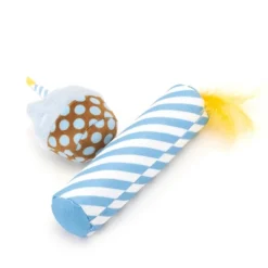 The Worthy Cat Birthday Cupcake & Candle Cat Toy Set - 2pk - By The Worthy Dog -Pet Shop GUEST e6673a6a a121 4197 b4df ca10fdc21fce