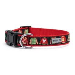 The Worthy Dog Ugly Christmas Sweaters Adjustable Dog Collar -Pet Shop GUEST e76887d1 48c1 4c1c bf4f e6beda4cfb4f