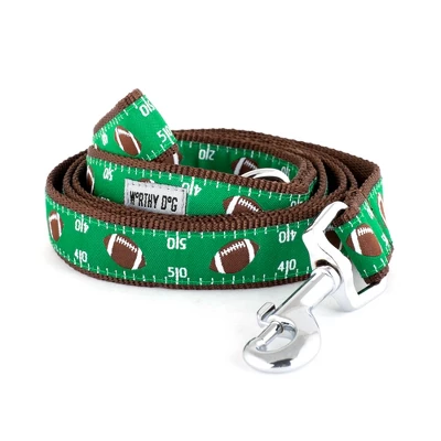 The Worthy Dog Football Field Dog Leash 3 The Worthy Dog Football Field Dog Leash