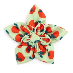 Tomatoes Dog Flower - Adjustable Collar Accessory By The Worthy Dog -Pet Shop GUEST f00d1bae 717c 41cf a78d b05fe4cd0675