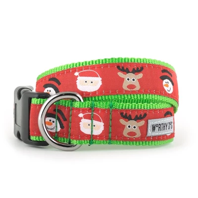 The Worthy Dog Merry Christmas! Dog Collar 3 The Worthy Dog Merry Christmas! Dog Collar