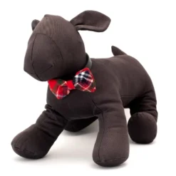 The Worthy Dog Red Plaid Bow Tie Adjustable Collar Attachment Accessory -Pet Shop GUEST f4334298 d6d2 4a35 8ad0 c790cd8c4deb