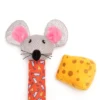 The Worthy Cat Mouser & Cheese Cat Toy Set - 2pk - By The Worthy Dog 2 The Worthy Cat Mouser & Cheese Cat Toy Set - 2pk - By The Worthy Dog -Pet Shop GUEST f79e57f7 2c1c 45b3 ac69 4767dd35f6bd
